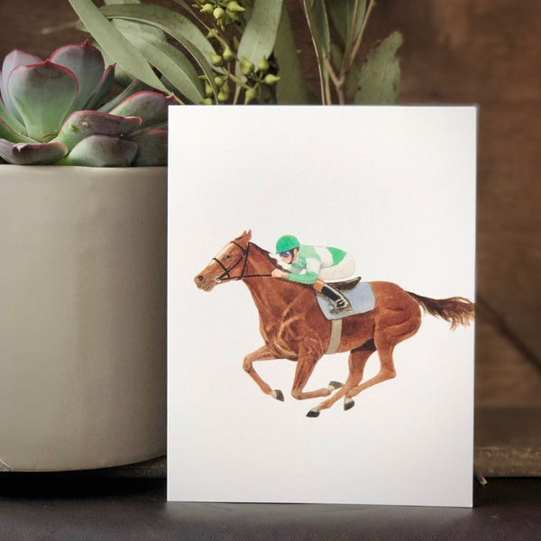 The Horse Stable - a collection of equestrian illustrated artisan products.