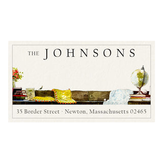 Castle In The Sky - Panoramic Return Address Labels
