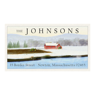 Peace On Earth - Panoramic Return Address Labels