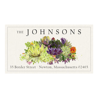 Desert Array - Panoramic Return Address Labels