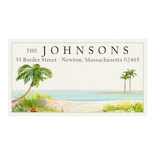 Key West - Panoramic Return Address Labels