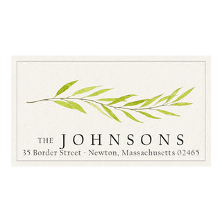 Willow Branch - Panoramic Return Address Labels