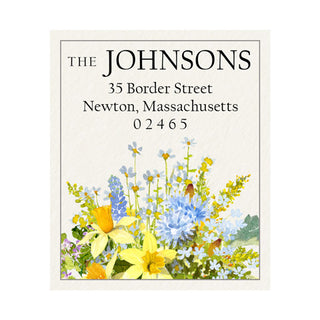 Spring Meadow - Return Address Labels