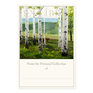 Birch Forest - Fill-in Bookplates