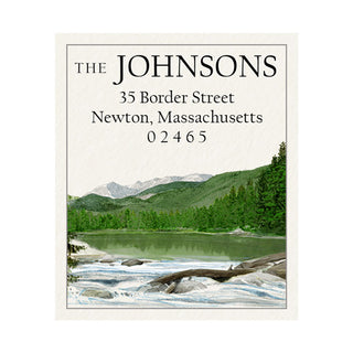 Mountain Stream - Return Address Labels