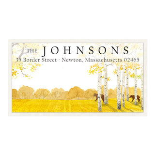 Golden Woods Cubs - Panoramic Return Address Labels