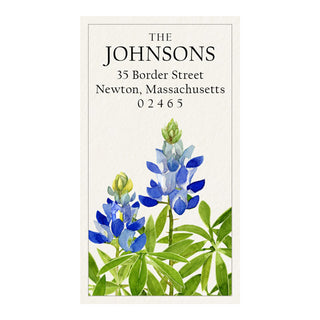 Bluebonnet - Panoramic Return Address Labels