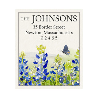 Bluebonnet Meadow - Return Address Labels
