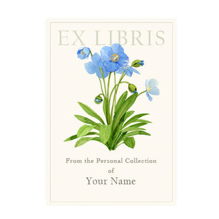 Blue Poppies - Bookplates