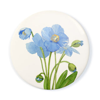 Blue Poppies - Pocket Mirror