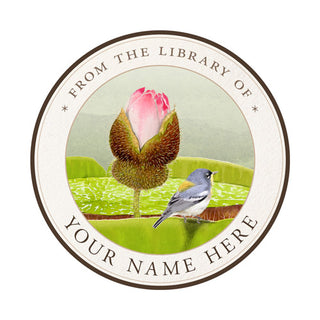 Victoria Water Lilies - Ex Libris Medallions
