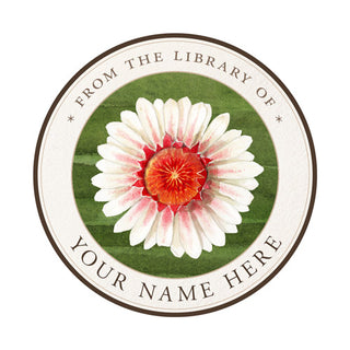 Victoria Water Lily - Ex Libris Medallions