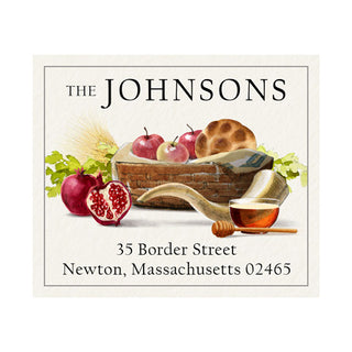 Sweet New Year - Return Address Labels