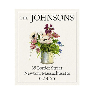 Panda Anemone - Return Address Labels