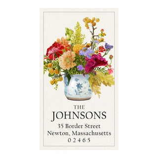 Garden Gathered - Panoramic Return Address Labels