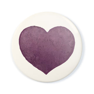 Plum Heart - Pocket Mirror