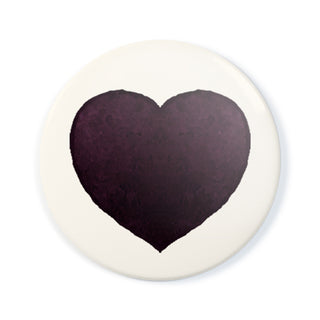 Black Heart - Pocket Mirror