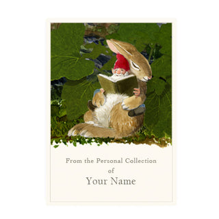 Gnome and Rabbit - Bookplates