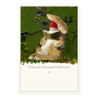 Gnome and Rabbit - Fill-in Bookplates
