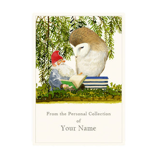 Gnome and Owl - Bookplates