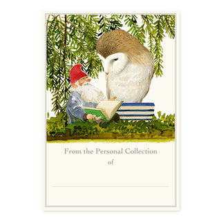 Gnome and Owl - Fill-in Bookplates