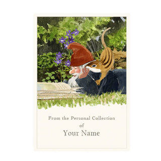 Gnome and Chipmunk - Bookplates