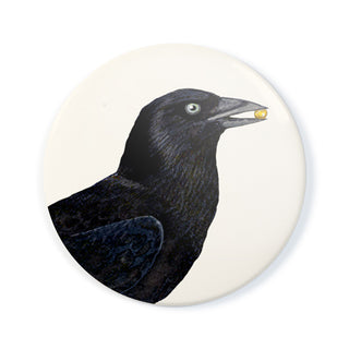 Black Crow - Pocket Mirror