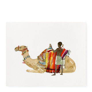 Camel Boy - Art Print