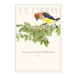 Cedar Waxwing - Fill-in Bookplates