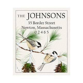 Chickadees - Return Address Labels