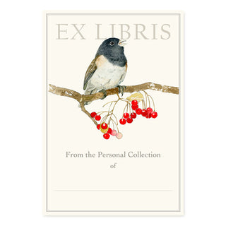 Dark-Eyed Junco - Fill-in Bookplates