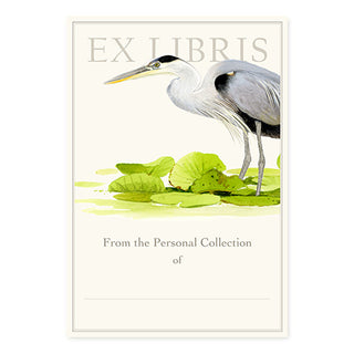 Great Blue Heron - Fill-in Bookplates