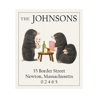 Playing Cards - Return Address Labels