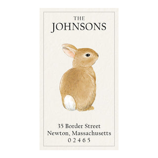 Bun Bun - Panoramic Return Address Labels