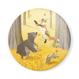 Autumn Fun - Pocket Mirror