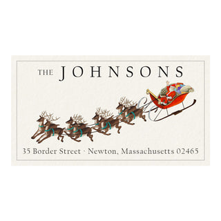 Just In Time - Panoramic Return Address Labels