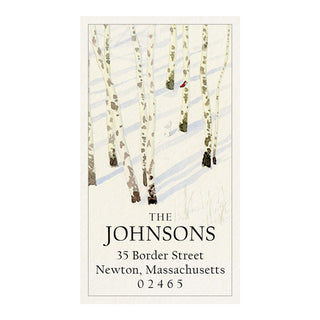 Aspen Forest - Panoramic Return Address Labels