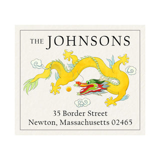 Dragon Dance - Return Address Labels