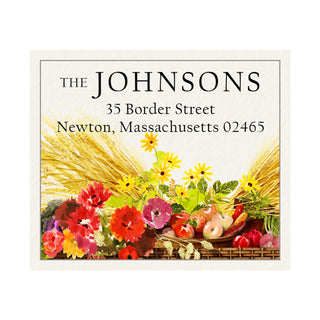 Cornucopia - Return Address Labels