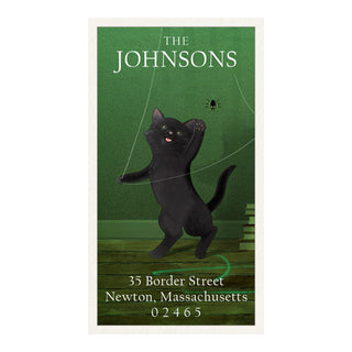 Hijinks Cat - Panoramic Return Address Labels