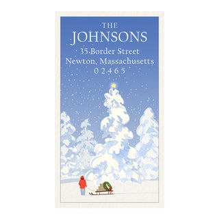Brightest Star - Panoramic Return Address Labels
