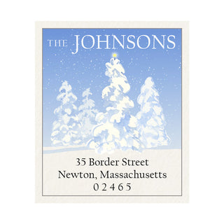Brightest Star - Return Address Labels