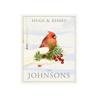 Cozy Cardinal - Word Play Labels