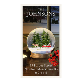 Warm Glow - Panoramic Return Address Labels