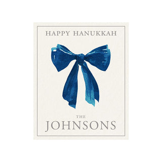 Blue Bow - Word Play Labels