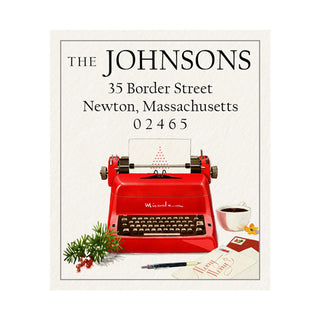 Holiday Letter - Return Address Labels