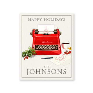 Holiday Letter - Word Play Labels