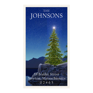 Twilight Tidings - Panoramic Return Address Labels