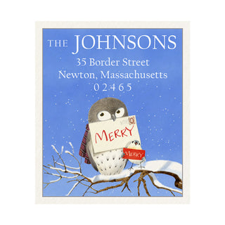 Twice the Merry - Return Address Labels
