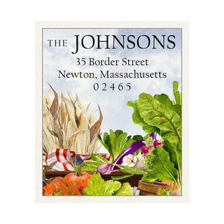 Autumn Harvest - Return Address Labels